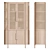 Fields Natural Storage Cabinet 80 3D model small image 3