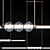  Crystal Prism LED Chandelier 3D model small image 1