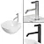 Laufen INO Washbasin Collection 3D model small image 2