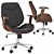 Rathburn Office Set Brown 3D model small image 3