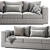 Modern Jesse Alfred Sofa Design 3D model small image 7