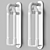 LED Wall Light GALAXY Lampatron 3D model small image 2