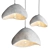 Halia Pendant Light Trio 3D model small image 1