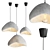 Halia Pendant Light Trio 3D model small image 2