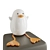 Adorable Duck Bedside Lamp 3D model small image 3