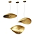 Gervasoni Brass Pendant Light Fixture 3D model small image 2