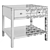 Sleek Modern Nathaniel Nightstand 3D model small image 3