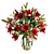 Luxury Red Lily Bouquet 3D 3D model small image 2