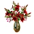 Luxury Red Lily Bouquet 3D 3D model small image 4