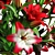Luxury Red Lily Bouquet 3D 3D model small image 5