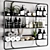 Elegance Bathroom Accessories Set 3D model small image 3
