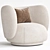 Rico Lounge Chair 3D Model 3D model small image 2