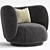Rico Lounge Chair 3D Model 3D model small image 3