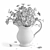 Daisy and Cornflower Bouquet 3D model small image 5
