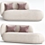 Rico Boucle Sofa 3D Model 3D model small image 2