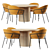 Sleek Contemporary Pedrali Jazz Table 3D model small image 1