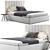 Minimalist Low Profile Bed - 2017 3D model small image 1