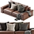 Hudson 2013 Sofa Model 3D 3D model small image 5