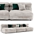 Modern Modular IBIZA Sofa 3D model small image 3