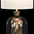 Elegant Bell Jar Table Lamp 3D model small image 2