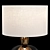 Elegant Bell Jar Table Lamp 3D model small image 4