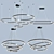 Sleek Cruise Collection Pendant Lamps 3D model small image 8