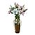 Elegant Pink & White Lilies Bouquet 3D model small image 4