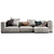 Modern Mags Soft Corner Sofa 3D model small image 2