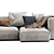Modern Mags Soft Corner Sofa 3D model small image 4