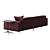 Mod Giorno Sofa, Contemp Loft 3D model small image 3