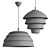 Elegant Belid Pendant Light Deployment 3D model small image 4