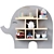 Jabadabado Bunny & Elephant Shelves 3D model small image 2