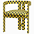 Modern Wooden Chair with Cushion 3D model small image 6