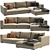 Modern Comfort Cenova Sofa 3D model small image 1