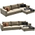Modern Comfort Cenova Sofa 3D model small image 2