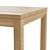 RHODES TEAK SIDE TABLE - Elegant Minimalist Design 3D model small image 3