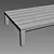 RHODES Teak Coffee Table | 66 3D model small image 3