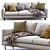 Modern Elegance Sofa Design 3D model small image 6