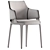 Minimalist Velis Dining Chair 3D model small image 5