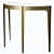 Brushed Brass Console Table - Artemisa 3D model small image 2