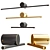 Modern Metal Pendant Light Fixture 3D model small image 1