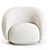 Stylish Julep Armchair Design 3D model small image 3