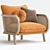 BuzziCane Armchair 3D Model V-Ray 3D model small image 1