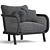 BuzziCane Armchair 3D Model V-Ray 3D model small image 2