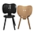 Modern Ergonomic Stabello Chair 3D model small image 3