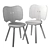 Modern Ergonomic Stabello Chair 3D model small image 4