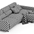 Elegant Bontempi Casa Mizar Sofa 3D model small image 5