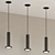 Modern Minimalist Luna LED Pendant 3D model small image 2