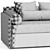 Modular Sofa Line Bolzan Letti 3D model small image 3