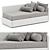 Modular Sofa IORCA Bolzan Letti 3D model small image 1